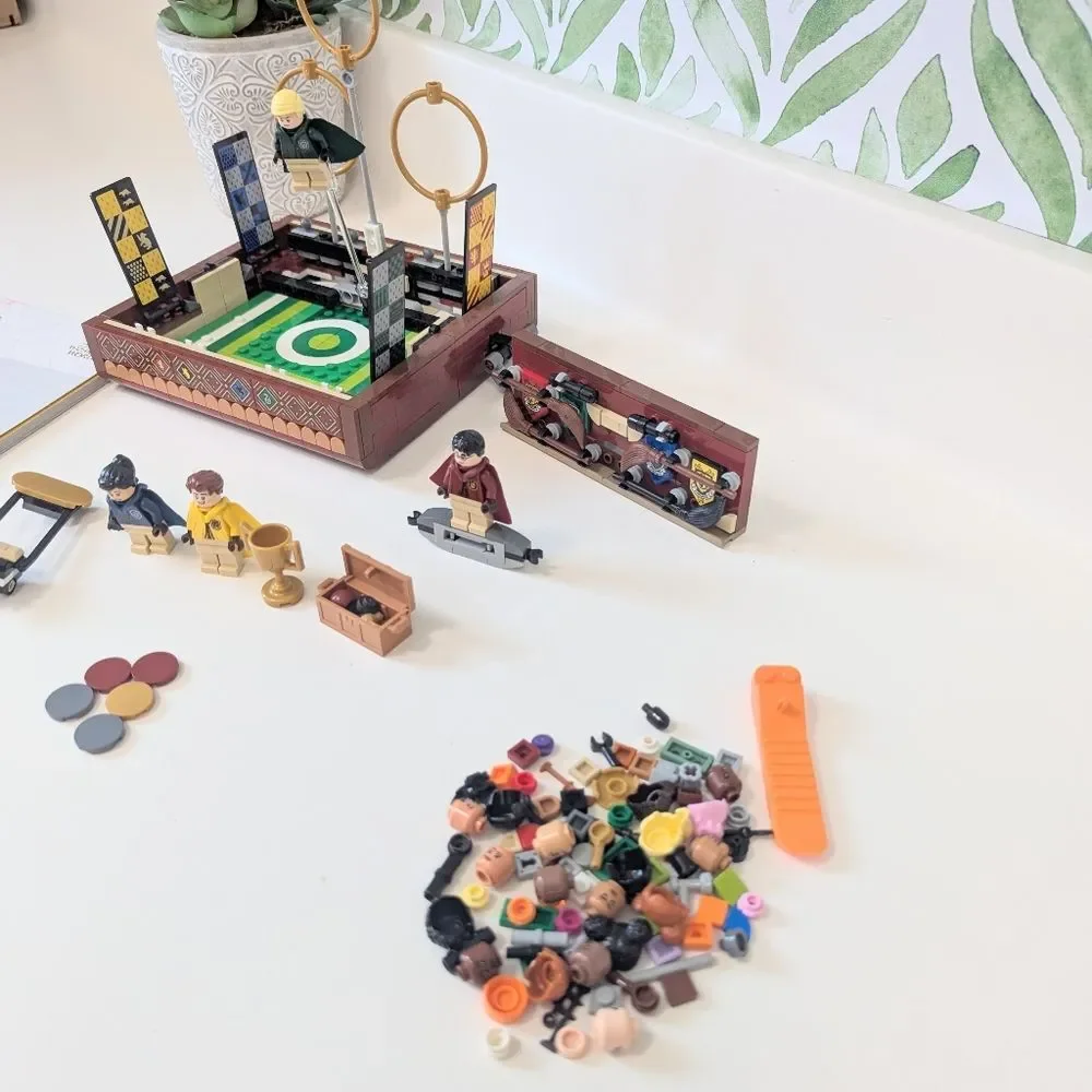 LEGO Harry Potter Quidditch Match Set with Minifigures Collectible
